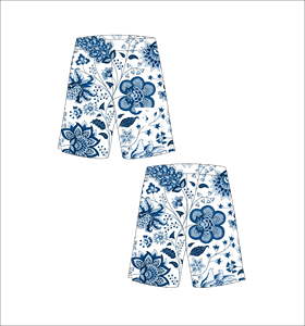 Men's <b>Animal</b> Print Board Shorts Elastic Waist Quick Dry Casual Woven Fabric Sublimation Printed <b>Pattern</b> Front Logo - Product Image 2