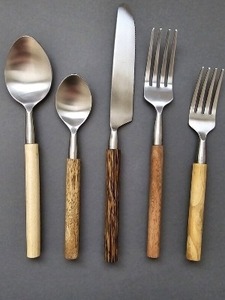 Ensemble de couverts en métal de luxe, collection de vaisselle contemporaine pour les acheteurs et importateurs de l'hôtellerie - Product Image 4