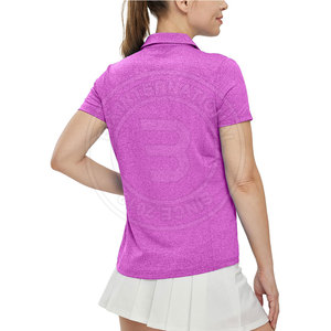 Lightweight Activewear <b>Women</b> Golf <b>Polo</b> <b>Shirts</b> Crafted With Breathable Fabric And Comfortable Fit For Daily Performance - Product Image 2
