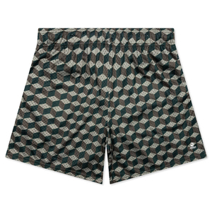Relaxed Sublimation <b>Mesh</b> Shorts for Men with Soft Fabric Solid High Street Custom Graphic All Over Print for Daily Wear - Product Image 1