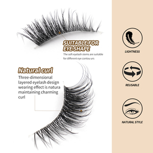 <span class=keywords><strong>MAGEFY</strong></span> Vente en gros de cils en vison 3D de haute qualité, cils naturellement recourbés, faux cils européens et américains 3D - Product Image 2