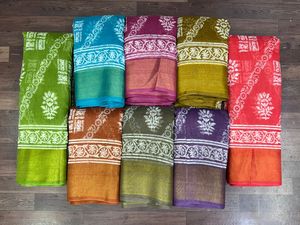 Tela de algodón tejida de peso medio, material bordado de secado rápido para prendas de vestir de niñas y mujeres, blazers, trajes, vestidos, saris, artículos en stock. - Product Image 5