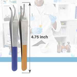 Pinzas de disección Adson Brown personalizadas al por mayor, 7 x 7 dientes, pinzas quirúrgicas para tejidos, acero inoxidable, Adson Brown médico - Product Image 3