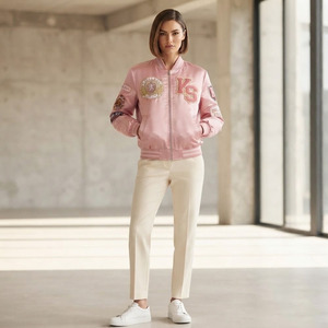 Chaqueta de Satén con Capucha para Hombre, Personalizada, de Alta Calidad, con Cierre de Cremallera, Resistente al Viento y Transpirable, Ropa Urbana para Invierno - Product Image 6