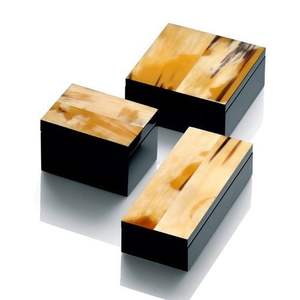 Wholesale Buffalo Horns Box High Quality Crafted Natural Bone Jewelry Organizer and Dry Fruit <b>Storage</b> Decorative <b>Storage</b> <b>Boxes</b> - Product Image 3