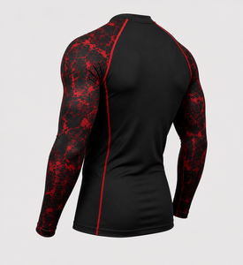 Camiseta de Compresión de Manga Larga Personalizada para Hombre, Ropa Deportiva para Guardias de Seguridad y Entrenamiento Físico con Diseño Sublimado - Product Image 4
