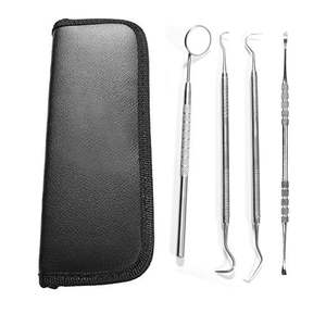 ชุดเครื่องมือตรวจทางทันตกรรมคุณภาพสูง 3 ชิ้น ชุดพื้นฐาน 4 ชิ้น ใช้ซ้ำได้ ผลิตภัณฑ์ทำมือ ได้รับการรับรองมาตรฐาน CE ออกแบบตามหลักสรีรศาสตร์ โดย Dentavex - Product Image 6