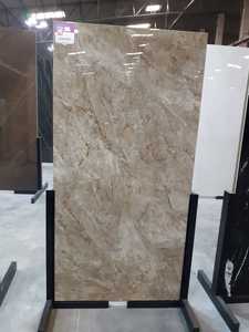 กระเบื้องพอร์ซเลนแผ่นใหญ่ GVT PGVT ขนาด 800x1600 มม. ลายหินอ่อนหรูหรา ภาพเหมือนจริง สำหรับปูพื้นเชิงพาณิชย์ กระเบื้องวิทริฟายด์ ภาพเหมือนจริง - Product Image 6