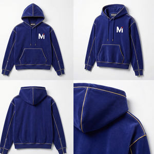 Sweat à capuche sublimé haute définition, impression graphique personnalisée, pull-over pour homme, streetwear, sweat à capuche en polaire, prix d'usine, vente en gros - Product Image 6