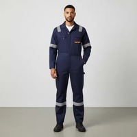 Özel Tasarım Erkek Polyester Yüksek Görünürlüklü İş Kıyafeti Su Geçirmez Asit Geçirmez Hızlı Kuruyan Alev Geciktirici Anti-statik Çok Cepli