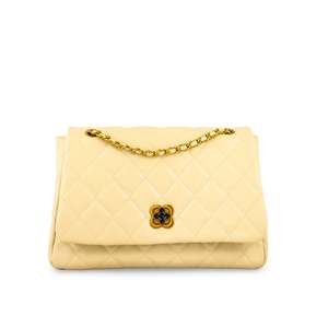Sac à bandoulière beige formel pour femme P36304 - Product Image 3