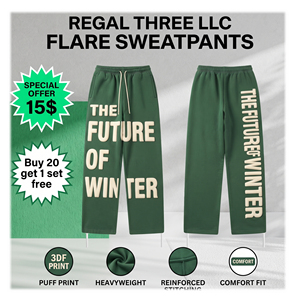 Pantalones de chándal holgados de forro polar premium con estampado, cálidos para invierno, informales, de pierna ancha, al por mayor, estilo streetwear - Product Image 1