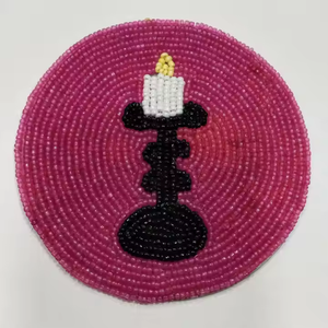 Posavasos de Vidrio Estilo Boho Moderno, Base Antideslizante, para Decoración de Cocina y Hogar - Product Image 2