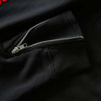 Sudadera con capucha y máscara tipo balaclava extragrande. Algodón premium de 450GSM con bordado 3D de Meeroos Industries