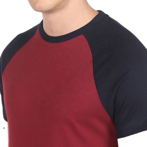 Men's <b>Raglan</b> <b>Sleeve</b> <b>T</b>-<b>shirt</b> Wholesale Baseball Jersey <b>Shirts</b> Custom Color Block Sports Tee - Product Image 5