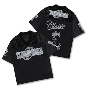 Premium Quality Custom Athletic Soccer Baseball Football Basketball Streetwear Outfits Sports Boxy Mesh Jersey <b>Tshirt</b> for men - Product Image 1