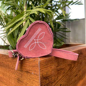 Vente en gros de porte-monnaie en cuir suédé pour femmes porte-monnaie multifonctionnel en cuir véritable pochette d'argent - Product Image 2