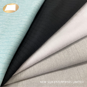 Breathable Eco-friendly Recycled Polyester Nylon Spandex Anti Bacterial Deodorizing Fabric For Sportswear - Product Image 1