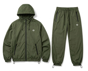 Wholesale Custom Designed Men Windbreaker Tracksuit With Zipper <b>Jacket</b> Pants Set <b>Lightweight</b> Material <b>jacket</b> for men Gym Jogging - Product Image 2
