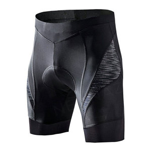 Shorts de sport pour hommes avec logo personnalisé, cordon de serrage, mi-longs, couleur unie, séchage rapide, en tissu mesh, vente en gros, vêtements d'entraînement sportif - Product Image 2