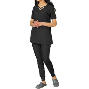 Nuevo Conjunto de Uniformes Médicos Quirúrgicos para Hospital, con Blusa de Manga Corta y Pantalones, para Mujer y Hombre, para Veterinarios, Doctores y Personal de Cirugía - Product Image 4