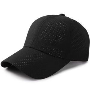 Unisex Baseball Cap 100% Cotton Mesh Breathable Adjustable Metal Buckle Sports <b>Sunscreen</b> Four Seasons Korean Edition - Product Image 1