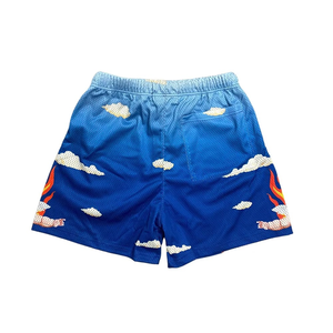 Shorts de sport en maille pour hommes, exportation premium, légers, respirants, bas de tenue athlétique, taille élastique, personnalisation de la marque, plusieurs options - Product Image 2
