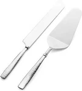 Stylish Dessert Set Metal Cake Knife and Server Stainless Steel Slice Cutter Party <b>Tools</b> - Product Image 6