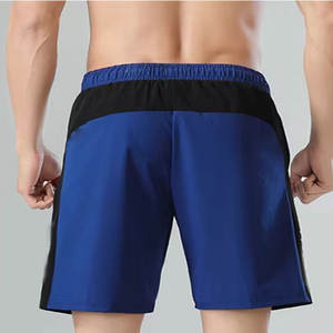 Vente en gros de shorts de combat en polyester mi-coton pour hommes, vêtements de sport respirants à la dernière mode, shorts de bain tricotés décontractés en toile - Product Image 6