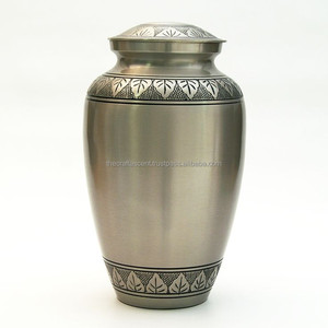 Urne funéraire en aluminium personnalisable de style américain, couleur blanc nacré, la plus vendue, pour adultes, pour cendres, urne commémorative pour restes humains, 10 pouces - Product Image 5