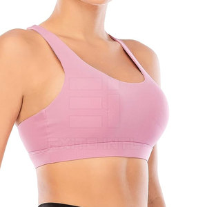 Sujetador Deportivo para Mujer 2026, Sin Tirantes, con Soporte Ligero, Acolchado, Sin Costuras, Transpirable, de Spandex/Nylon, para Yoga y Fitness, con Opciones Personalizables - Product Image 1