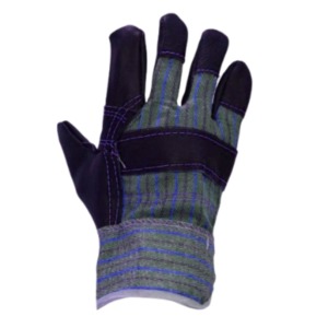 Gants de sécurité en cuir de vachette blanc personnalisés de haute qualité pour le travail, protection MIG TIG, usage général - Product Image 3