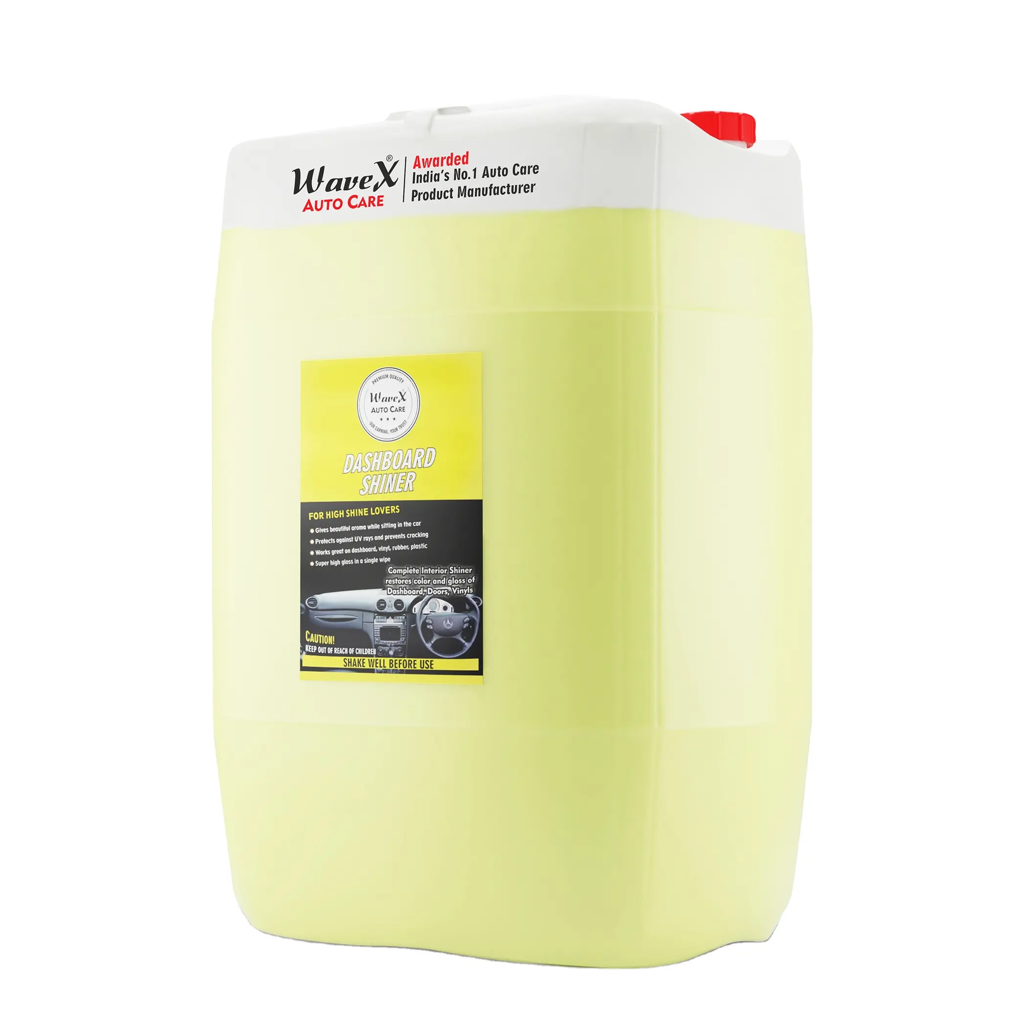 Wavex Dashboard Shiner 20 LTR Car Interior Polish | Prevents dashboard from cracking over time
