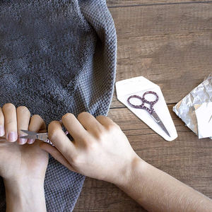 Tijeras para Manicura al por Mayor, con Mango Recubierto de Papel, Rectas, Afiladas, con Punta Extra Fina, de Acero, para Cutículas - Product Image 5