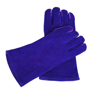 Gants en cuir de vachette résistant à la chaleur élevée, pour la soudure, la lutte contre les incendies et le nettoyage, avec protection anti-coupure - Product Image 5