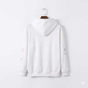 Sweat à capuche tendance pour homme, imprimé sur l'écran, 100% coton, tissu éponge français, mode d'hiver, pull à capuche imprimé pour l'extérieur - Product Image 5