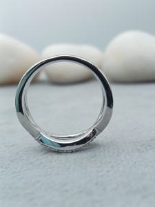 Anillo de Compromiso de Moda de Alta Demanda, Diamante Moissanita de Corte Ovalado, Piedra Brillante, Joyería de Lujo Disponible a Precio de Fábrica - Product Image 2