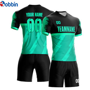 Maillots de football personnalisés pour adultes, col rond, haute qualité, respirants, pas chers, uniformes de football, vêtements de sport, shorts de football personnalisés - Product Image 6