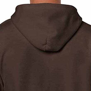 Sudadera con capucha de forro polar de doble cremallera de la mejor calidad, personalizada, al por mayor, estilo urbano, de peso pesado, para hombre, de secado rápido - Product Image 6