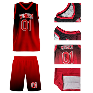 เครื่องแบบบาสเกตบอลสไตล์ใหม่ - Product Image 3