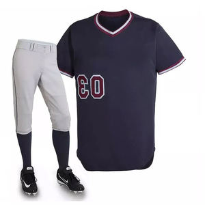 Ensemble d'uniformes de baseball personnalisés par sublimation avec maillot et pantalon – Tenues de sport personnalisées pour équipes, pour enfants et adultes - Product Image 4