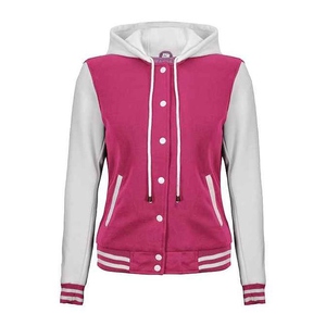 Veste pour femme durable, veste varsity de qualité supérieure, confortable, respirante, chaude pour l'hiver, logo personnalisé, vêtement décontracté pour tous les jours - Product Image 4