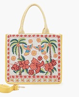Sac à bandoulière messager en toile fait main pour femme, style bohème indien, avec perles, pour le quotidien, les voyages et les soirées