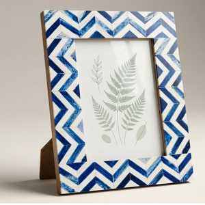 Vellora Artisan Resin <b>Picture</b> <b>Frame</b> Luxury Handcrafted Abstract Inlay <b>Frame</b> with Contemporary Black & <b>White</b> Design, Custom - Product Image 6