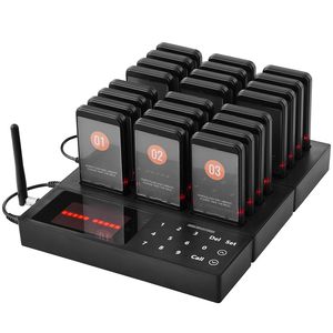 Sistema de Llamadores Inalámbricos de Largo Alcance (400m) para Restaurantes, Señal de Cola para Clientes en Espera, Llamadores con Vibración - Product Image 6