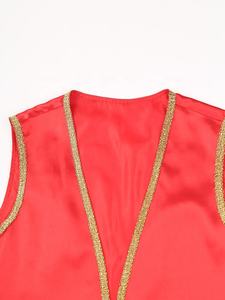 Gilets de luxe pour hommes, style Prince Arabe, pour costumes de scène, cosplay, tenues de club, spectacles de contes de fées, mascarades, jeux de rôle et carnavals - Product Image 4