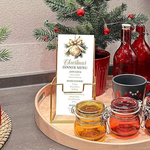 Beautifully Hand Crafted <b>Card</b> Holder Made From High Quality And Glass For Hotel And Office Decoration In Bulk For Export - Product Image 2