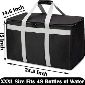 Bolsa Térmica Aislada para Entrega de Alimentos, Ligera, Duradera, con Impresión OEM, Cierre de Cremallera Seguro y Asas Reforzadas, Vietnam - Product Image 5