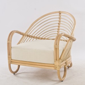 Sofá de mimbre para sala de estar, muebles de doble asiento para casas, hoteles, restaurantes, resorts - Product Image 1