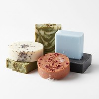 Savon Artisanal Naturel au Charbon Actif de Luxe, Blanchissant, Herbal, Biologique, Antiseptique, Détoxifiant, Nettoyant, OEM ODM Privé